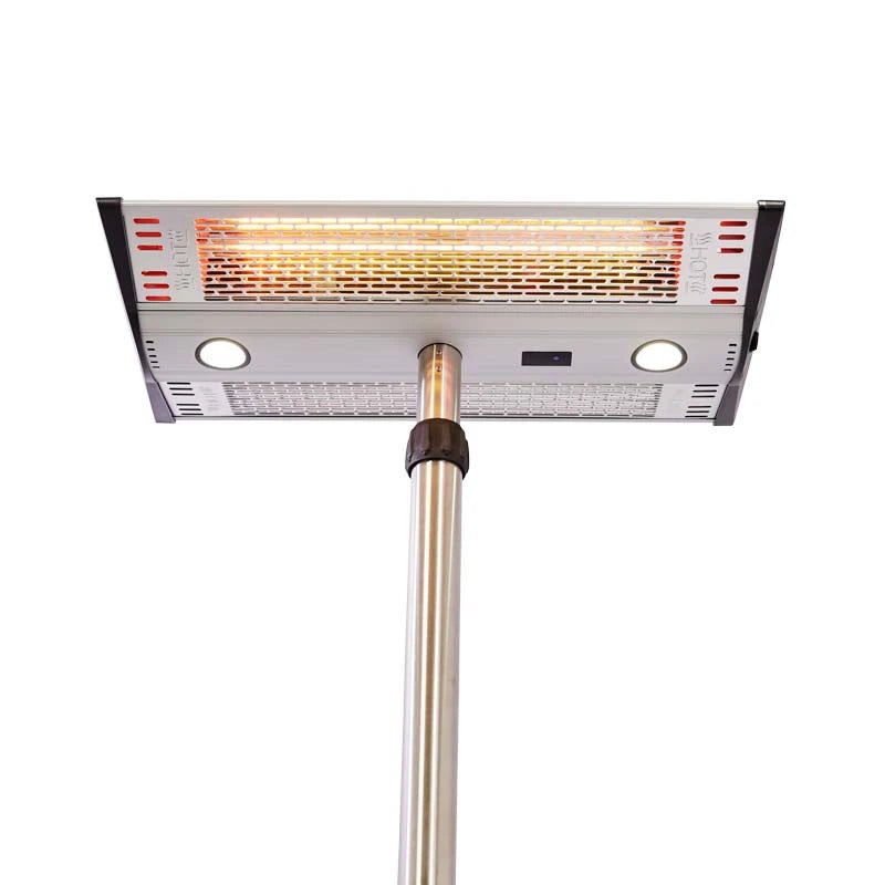 Gulvmodel 1000/ 2000W, GT, sølv