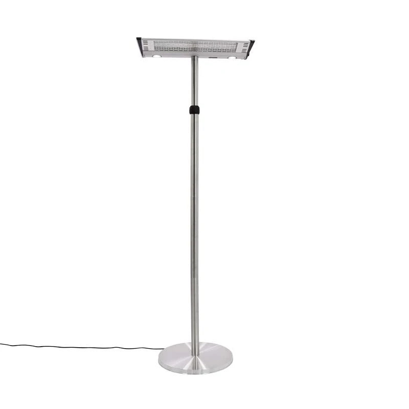 Gulvmodel 1000/ 2000W, GT, sølv