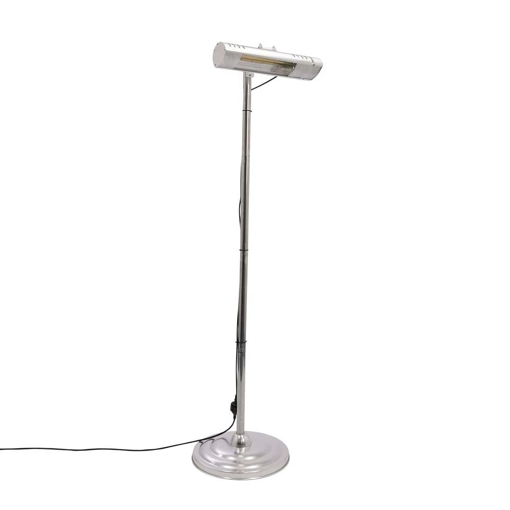 Terrassevarmer gulvmodel 1500W, GT, sølv