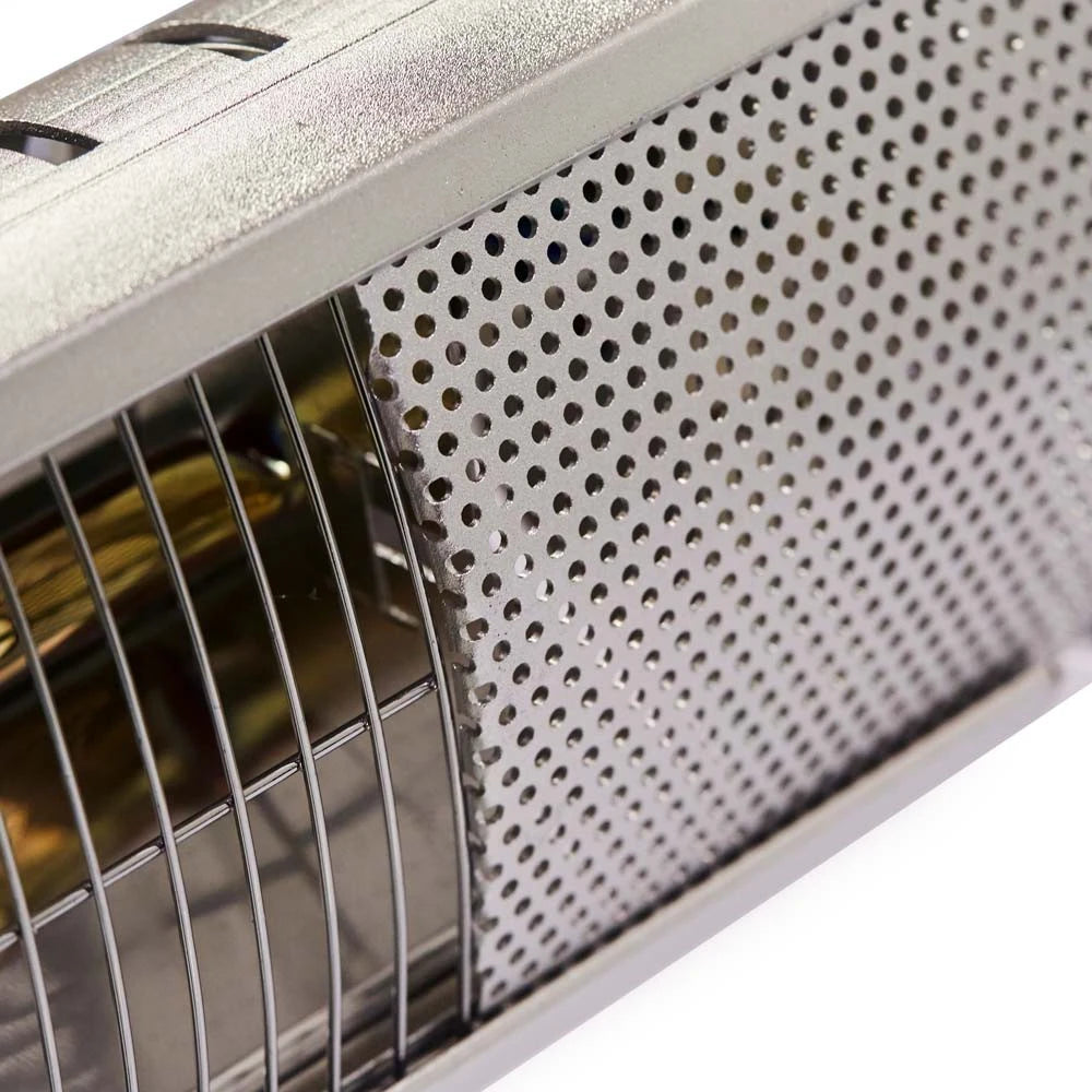 Terrassevarmer gulvmodel 1500W, GT, sølv