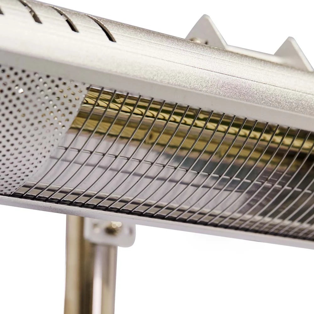 Terrassevarmer gulvmodel 1500W, GT, sølv
