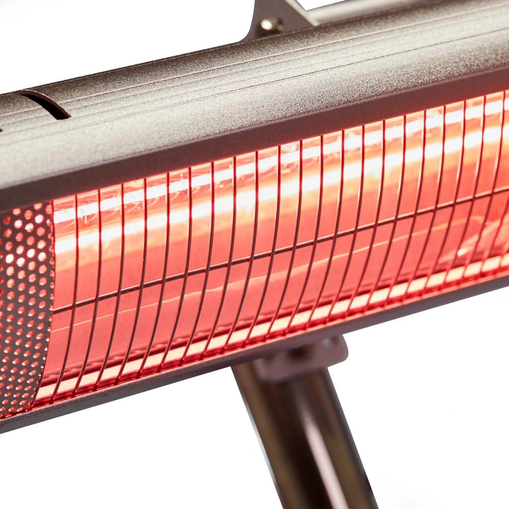Terrassevarmer gulvmodel 1500W, GT, sølv