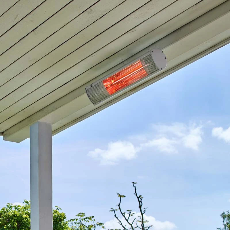 Terrassevarmer 1500W, GT, 51 cm - Sølv