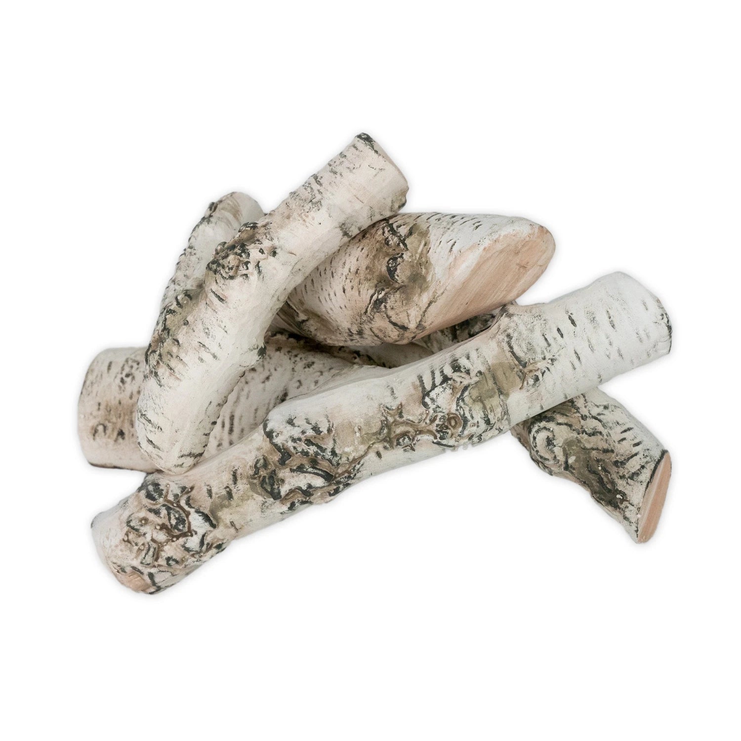 White decoration set - 5 pcs.