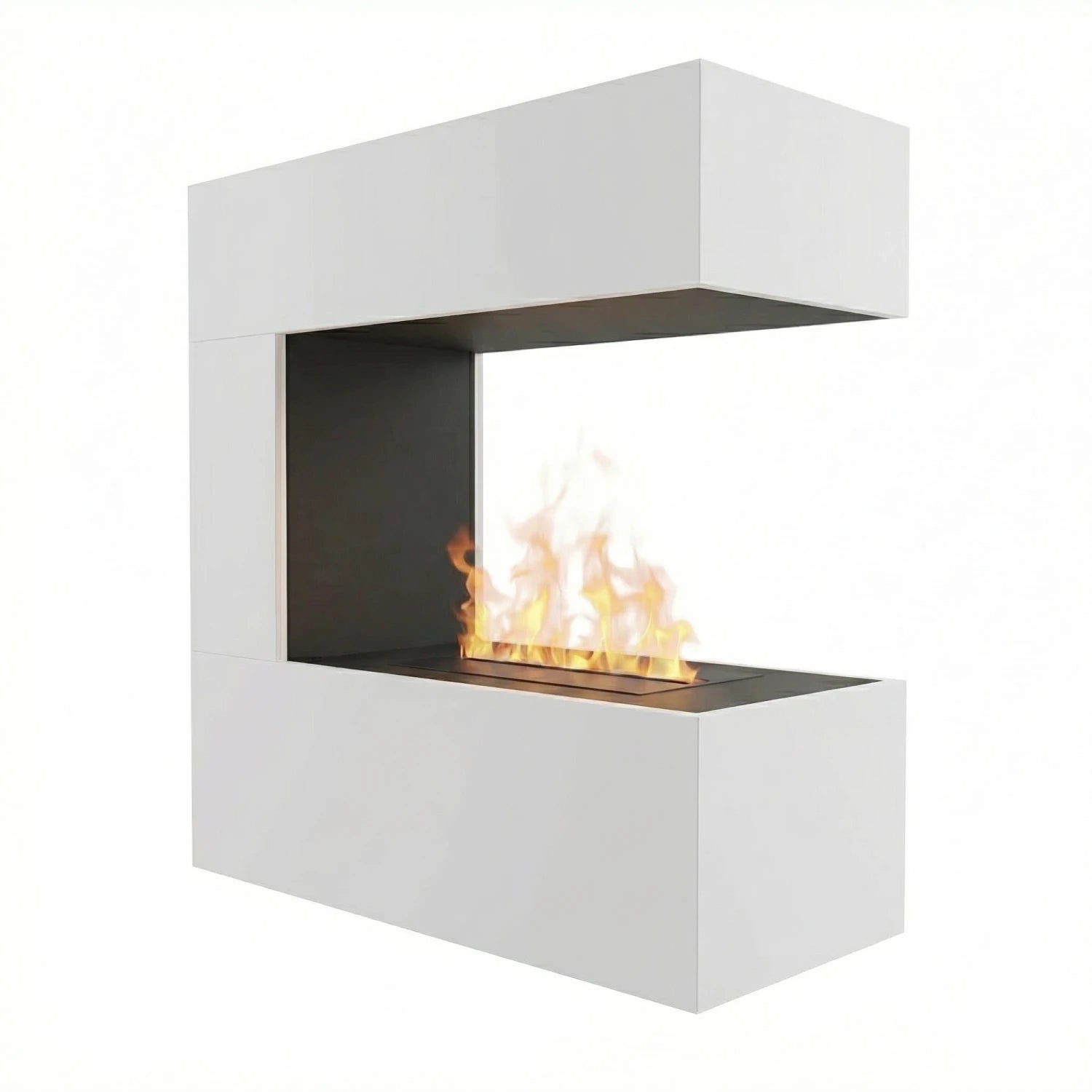 Schiller Wall White - OMC 400 | Wall-mounted Water Vapour Fireplace