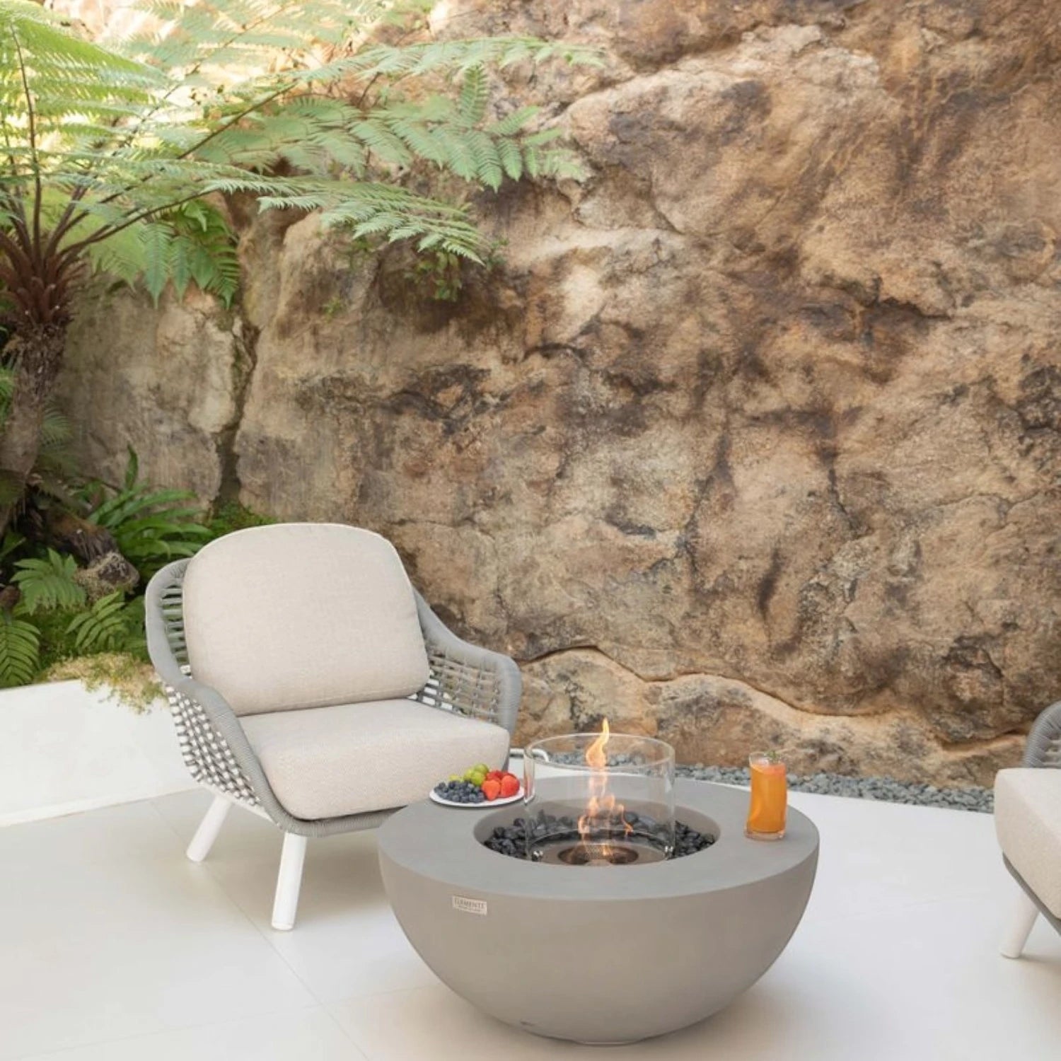 ROCA bioethanol ildbord - Space Grey