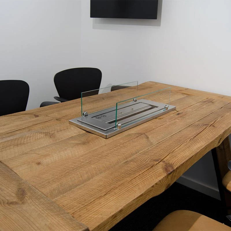 Stålrammeglas til 100 cm Superior-brænder