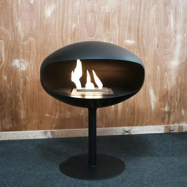 Cocoon Pedestal med sort fod - Sort