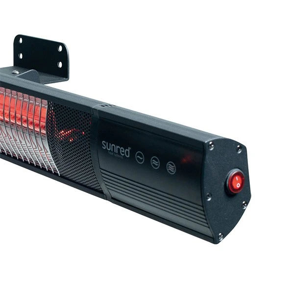 Royal Diamond 2500 watt sort terrassevarmer