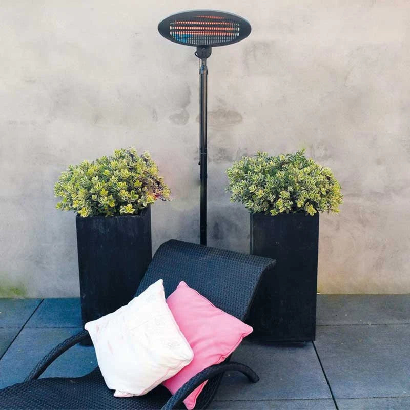 Elektra stående 2000 watt terrassevarmer