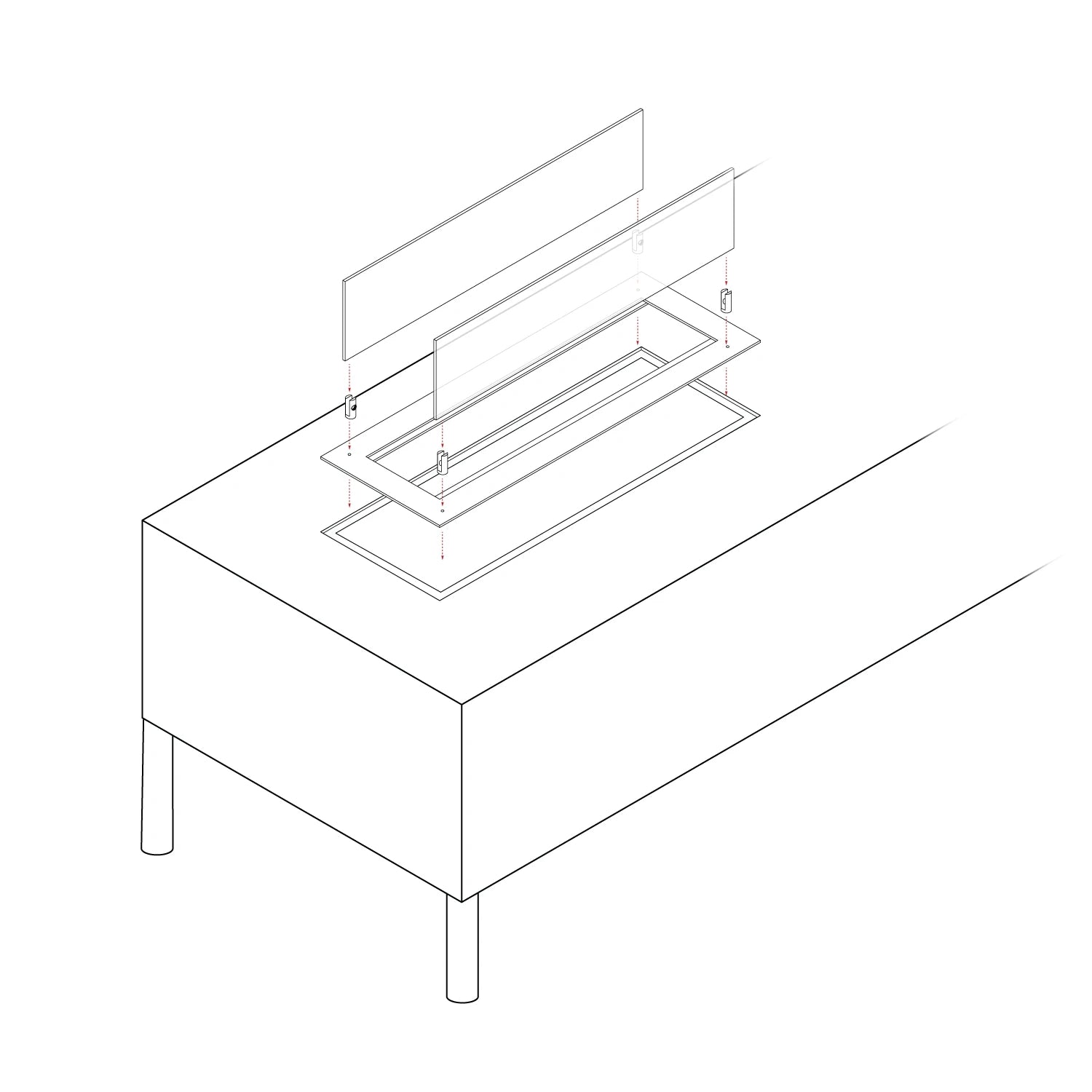 Built-in Profile - 60 cm