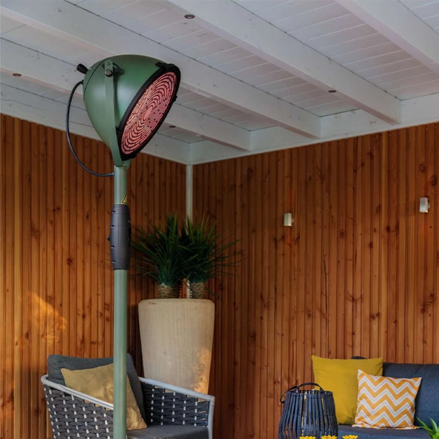 Indus Stående Terrassevarmer 2100W
