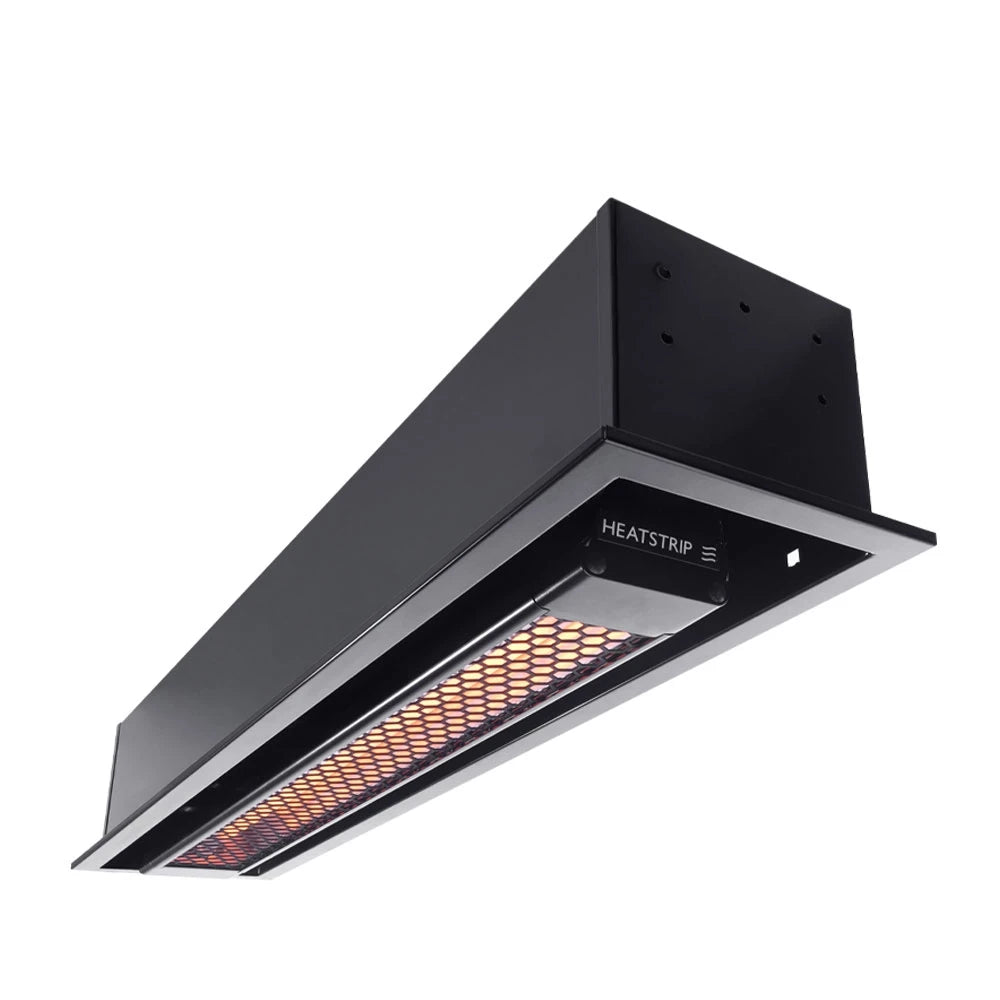 Heatstrip Intense indbygningskasse - sort
