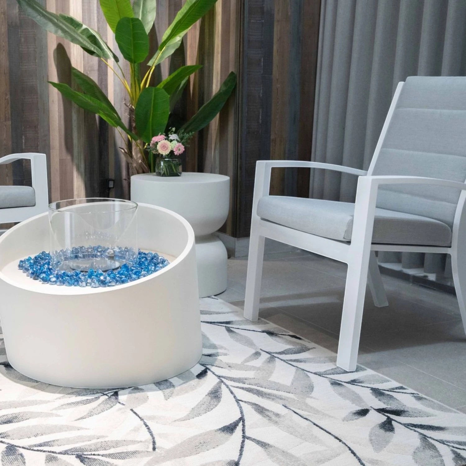 TORRE bioethanol ildsøjle - Cream White