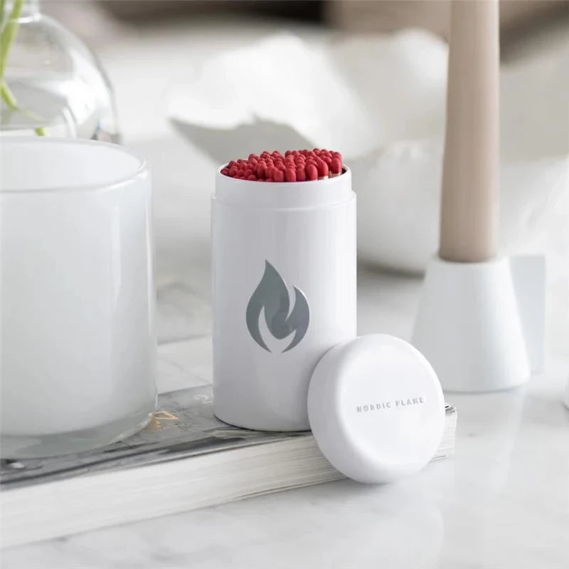 Design tændstikholder – hvid