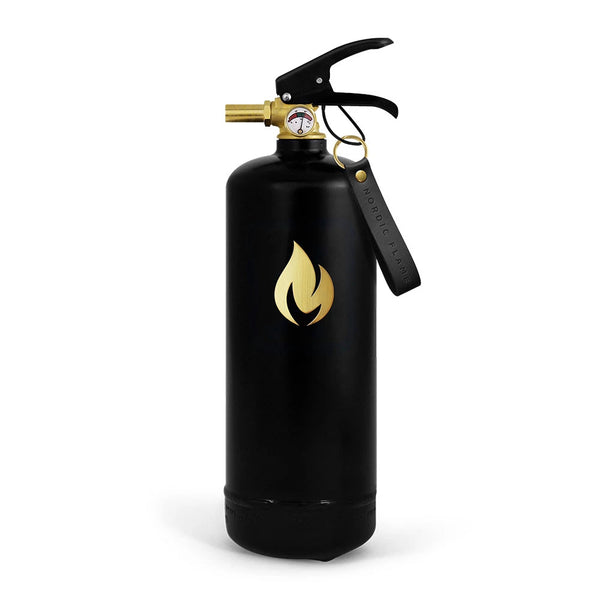 Sort Brandslukker 2 kg - Guld Emblem