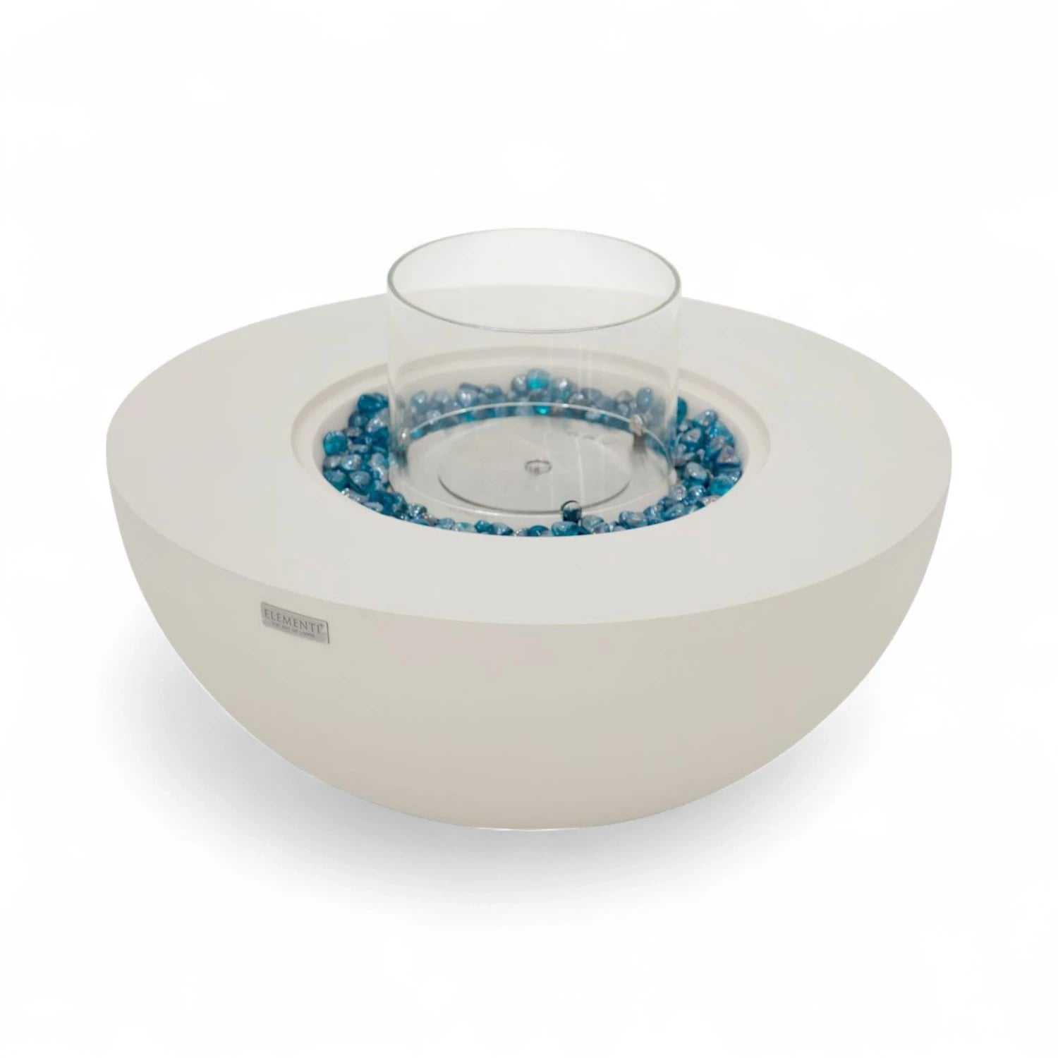 ROCA bioethanol ildbord - Cream White