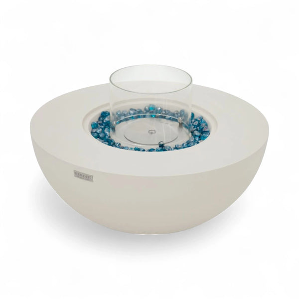 ROCA bioethanol ildbord - Cream White