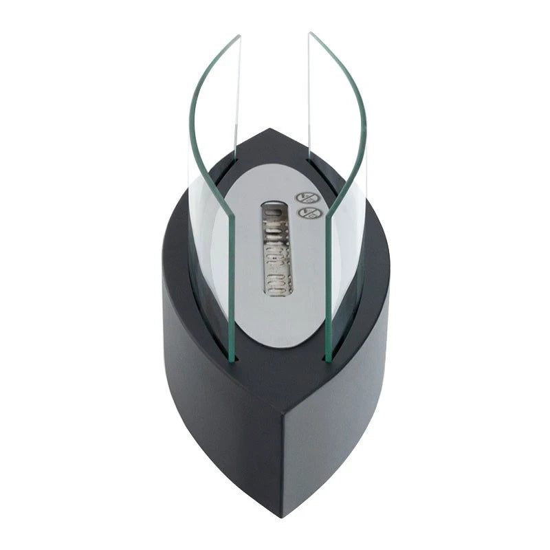 Oval bord biopejs - sort