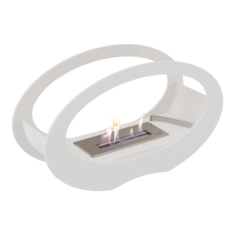 Oval biopejs til bord - Sort