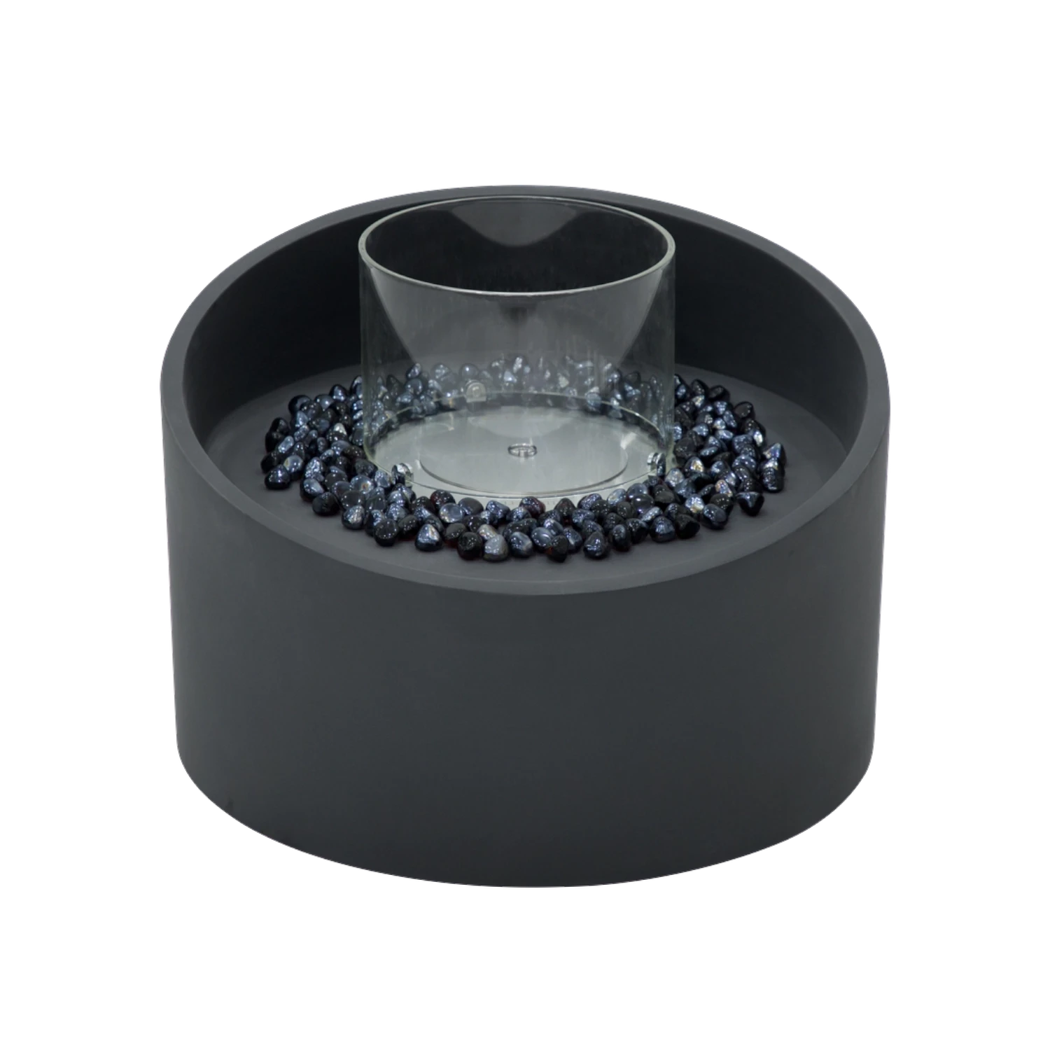 TORRE bioethanol ildsøjle - Slate Black