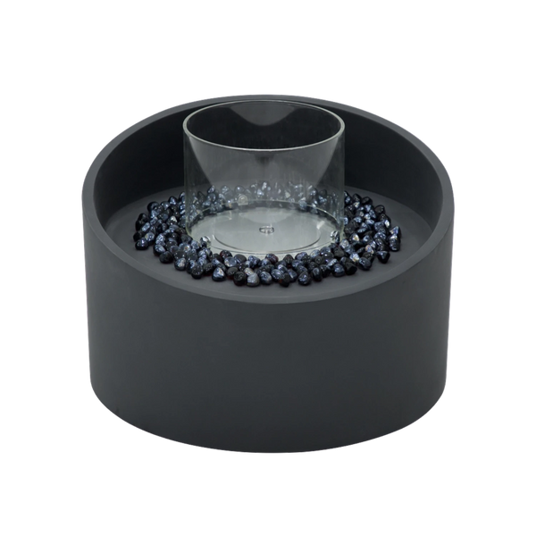 TORRE bioethanol ildsøjle - Slate Black