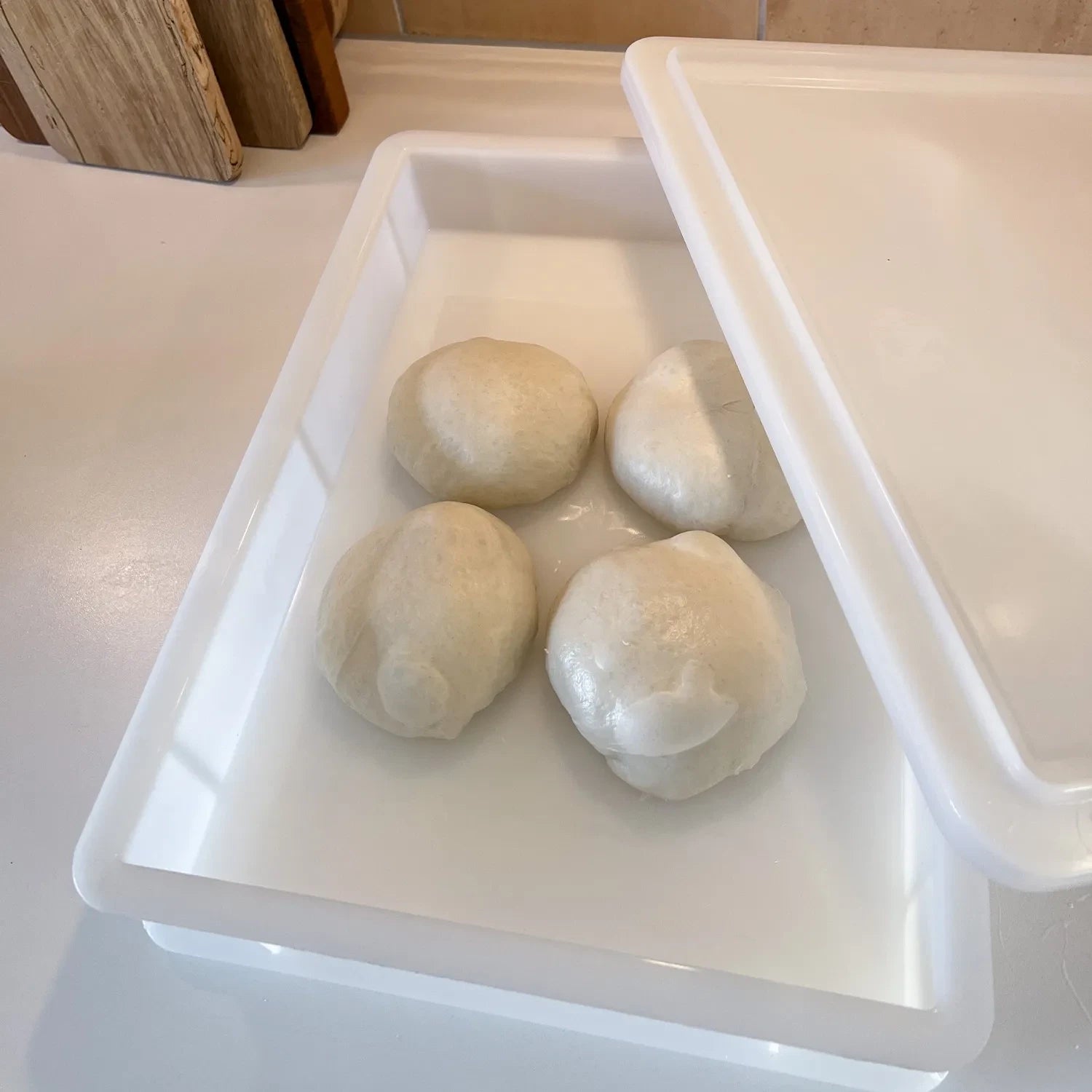 Hævekasse til Pizzadej - 30x40x7 cm