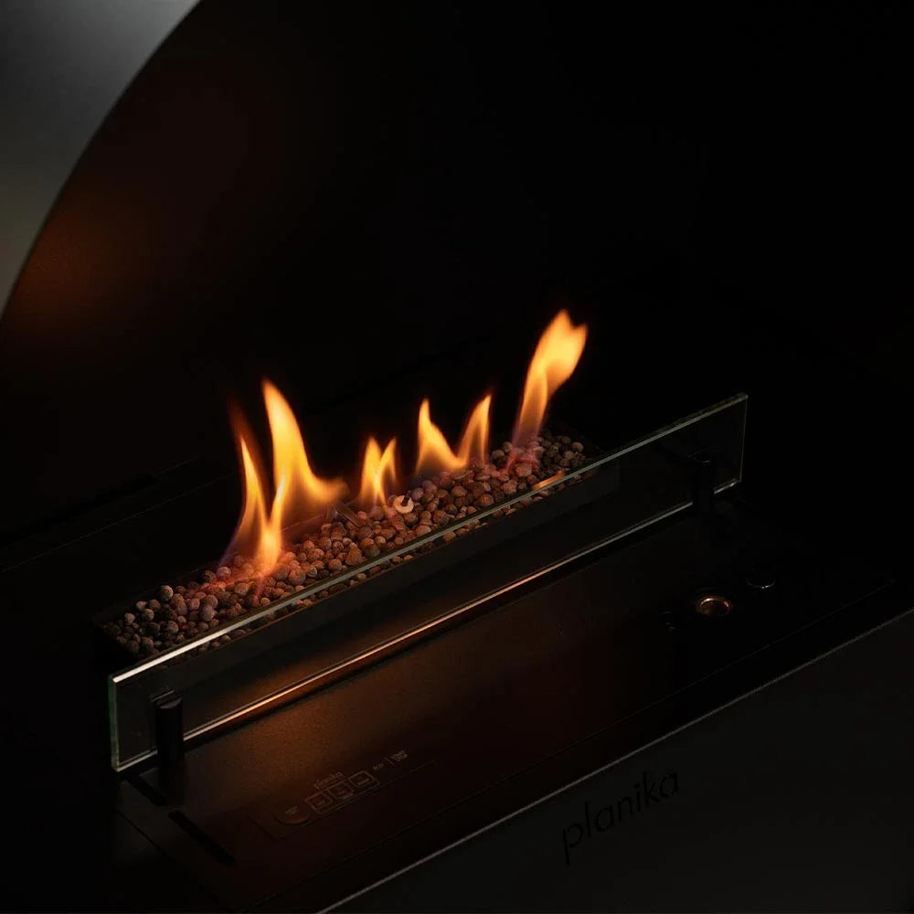 Planika Bubble freestanding, flame detail