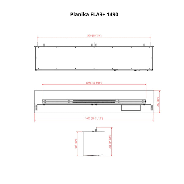 FLA3+ - Automatisk Planika Brandkar