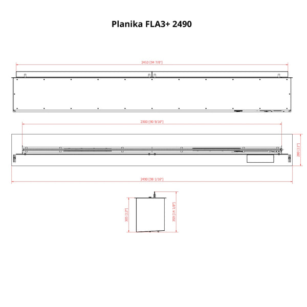 FLA3+ - Automatisk Planika Brandkar