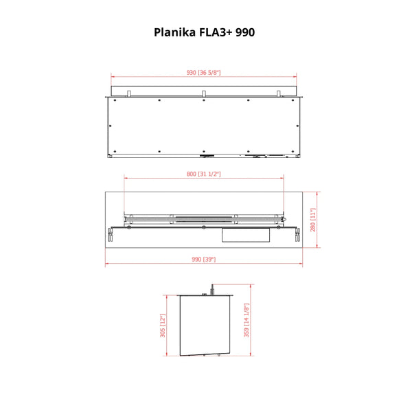 FLA3+ - Automatisk Planika Brandkar
