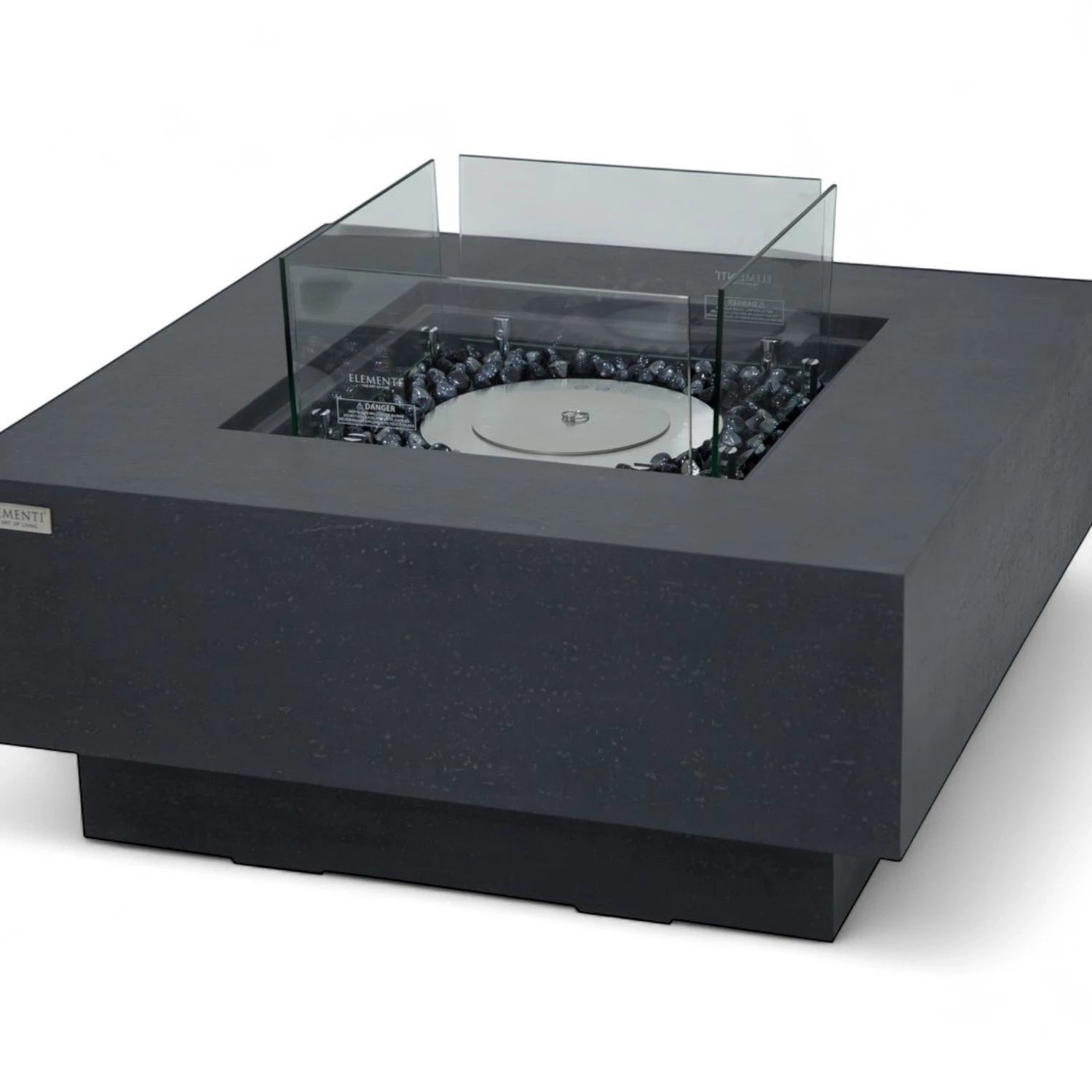 MANHATTAN bioethanol ildbord - Slate Black