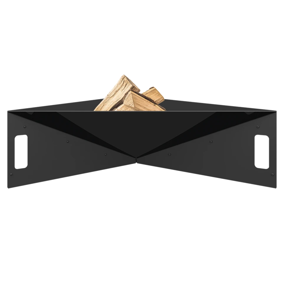 Sola trekantet firepit - 79 cm