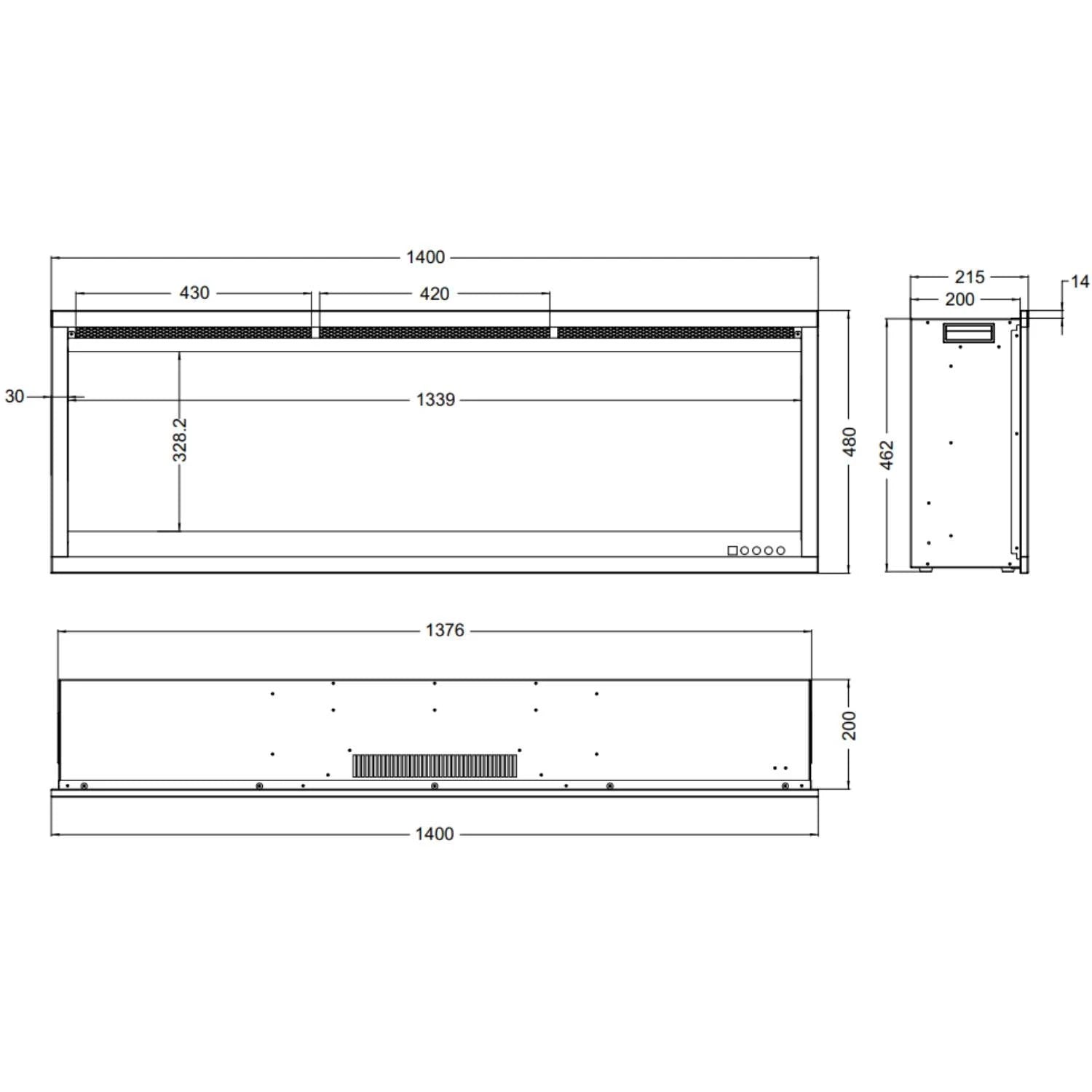 Royal 3D Elpejs - 140 cm