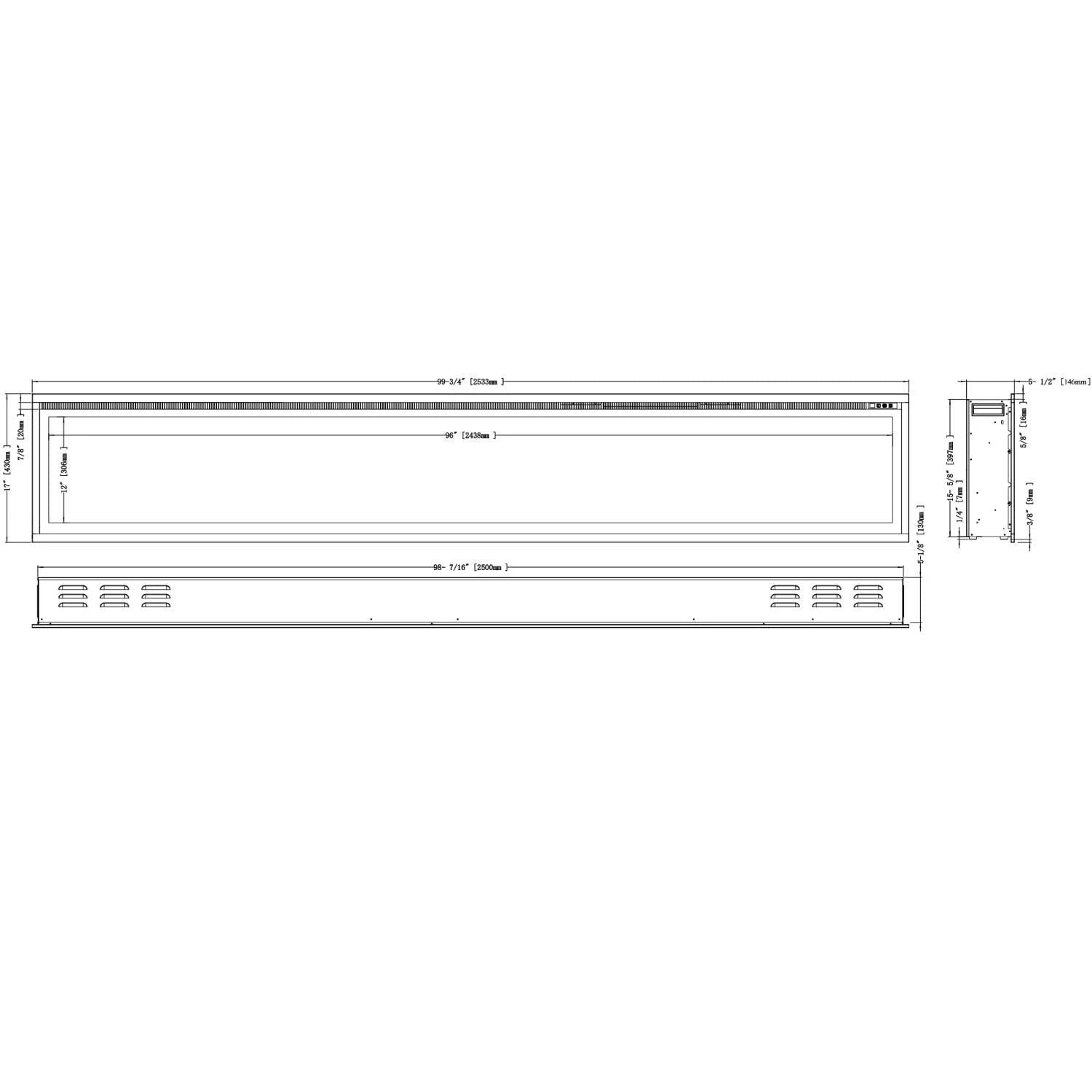 Royal 254 cm Elpejs