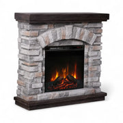 Ask - Electric Fireplace in Polystone