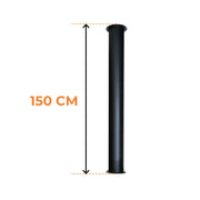 Toronto Rør 150 cm - Totallængde 190 cm