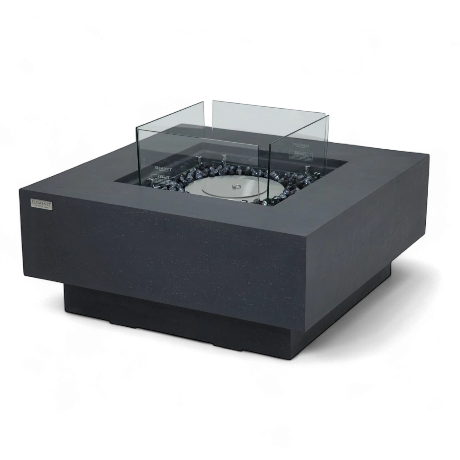 MANHATTAN bioethanol ildbord - Slate Black