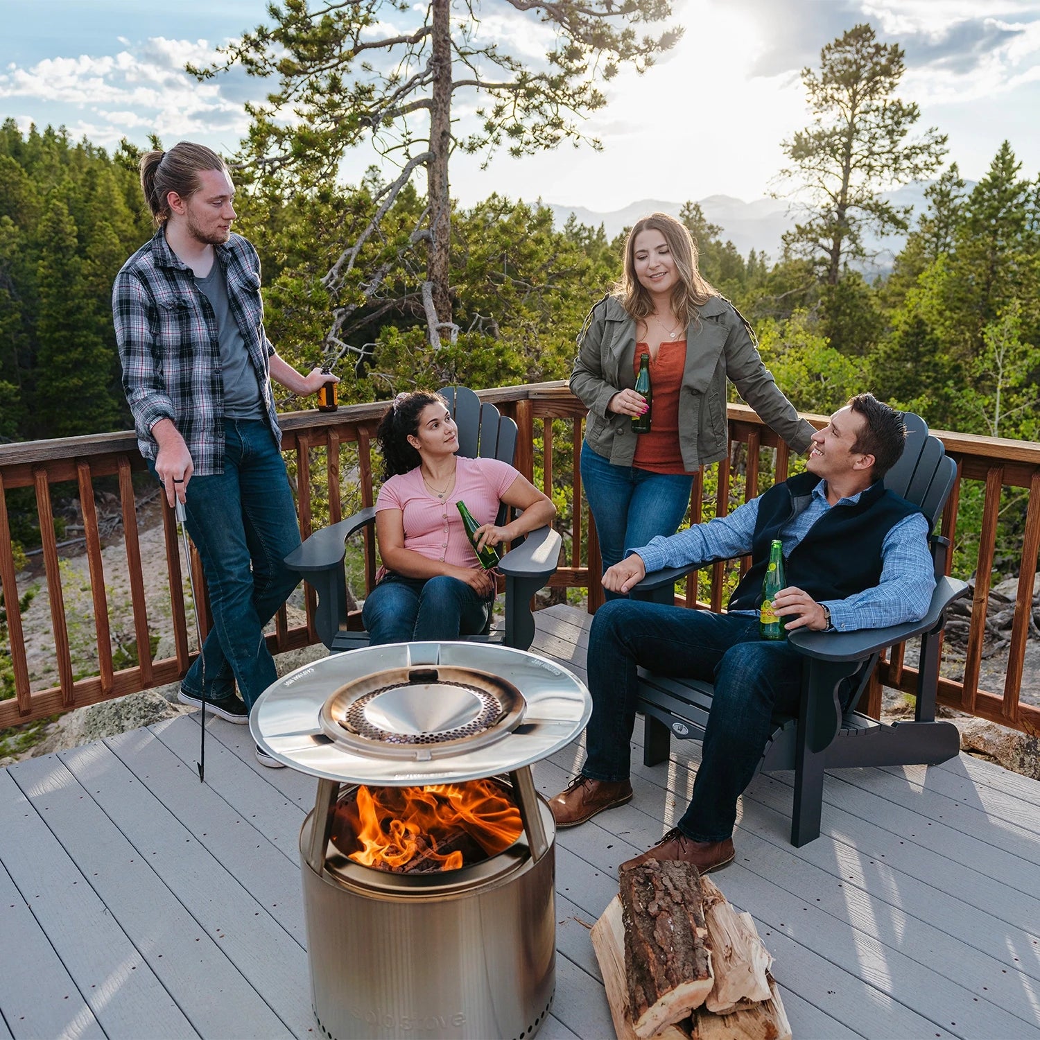 Bonfire varmereflektor