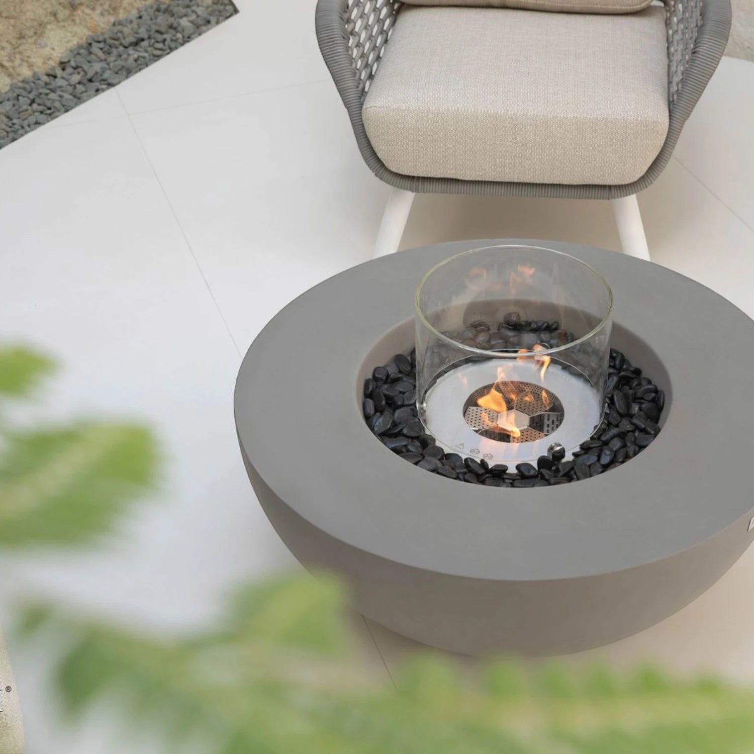 ROCA bioethanol ildbord - Space Grey