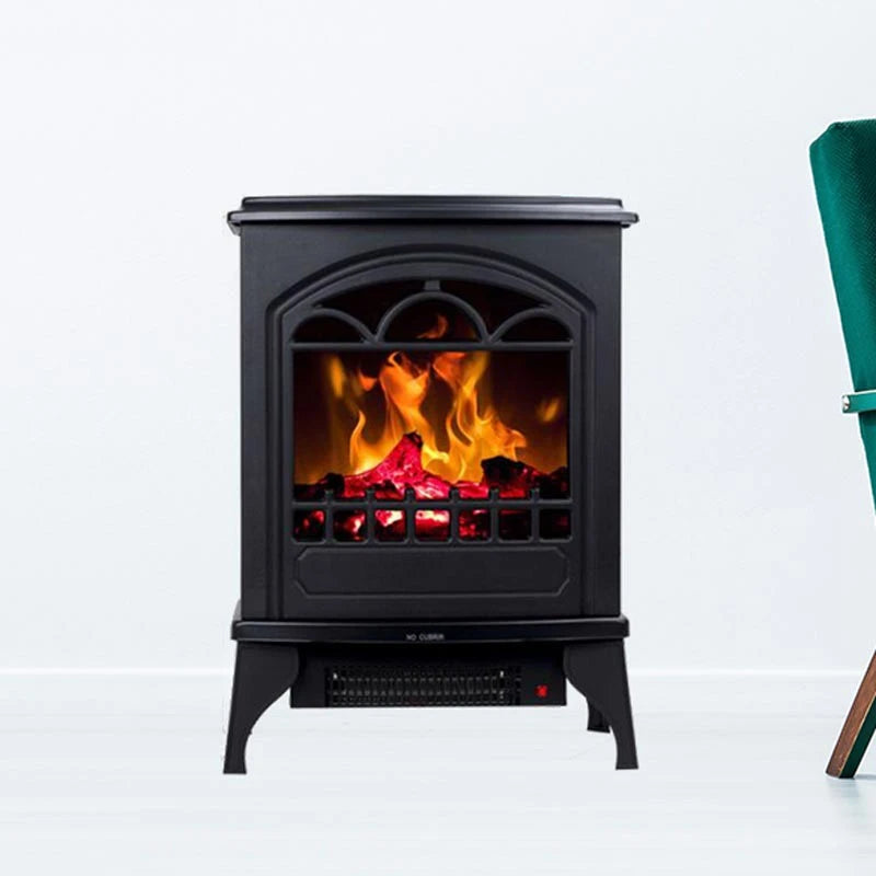 Hoover Electric Fireplace - Black