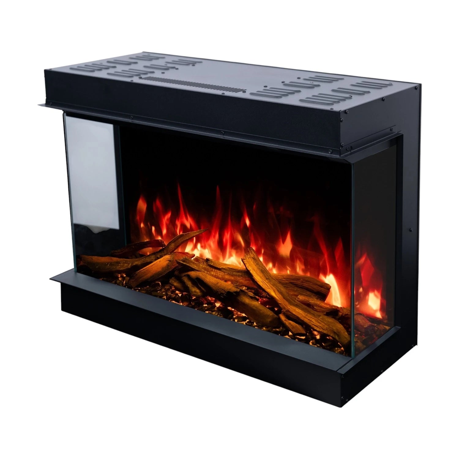 Superb 3D 80 cm – Indbygningselpejs