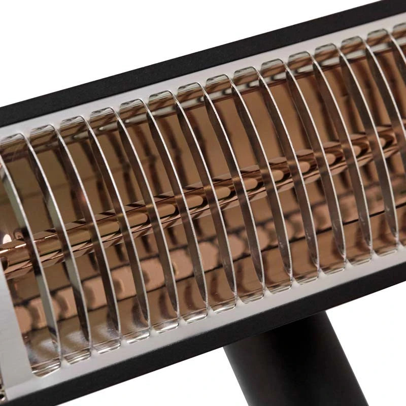 Terrassevarmer gulvmodel 1500W, GT, sort