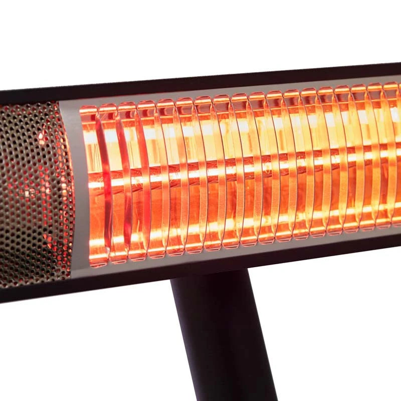 Terrassevarmer gulvmodel 1500W, GT, sort