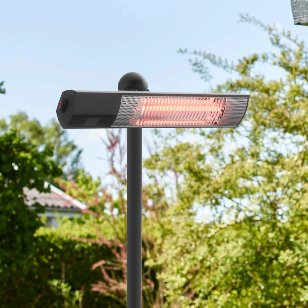 Terrassevarmer gulvmodel 1500W, GT, sort