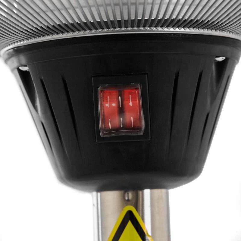 Terrassevarmer 900/1200/2100 W, HA, sølv