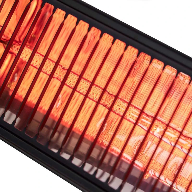 Terrassevarmer HEAT1 ECO Pro-line 2000W - Sort