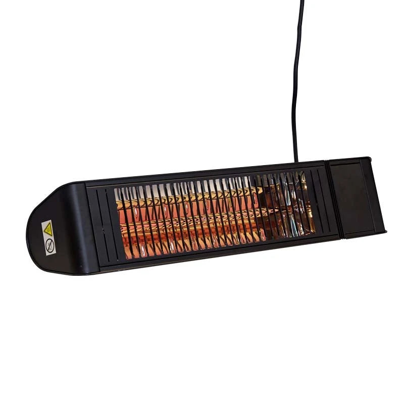 Terrassevarmer HEAT1 ECO Pro-line 2000W - Sort