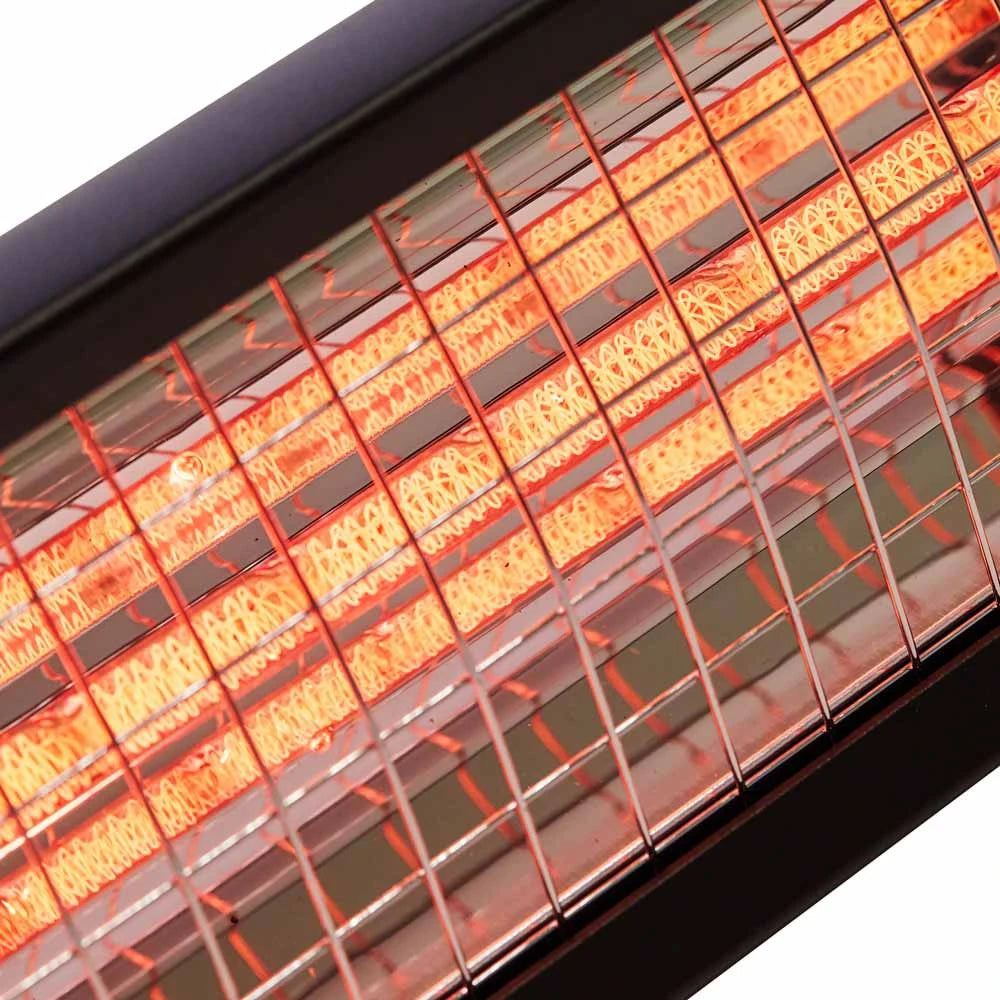 Terrassevarmer HEAT1 ECO High-line 1500W - Sort