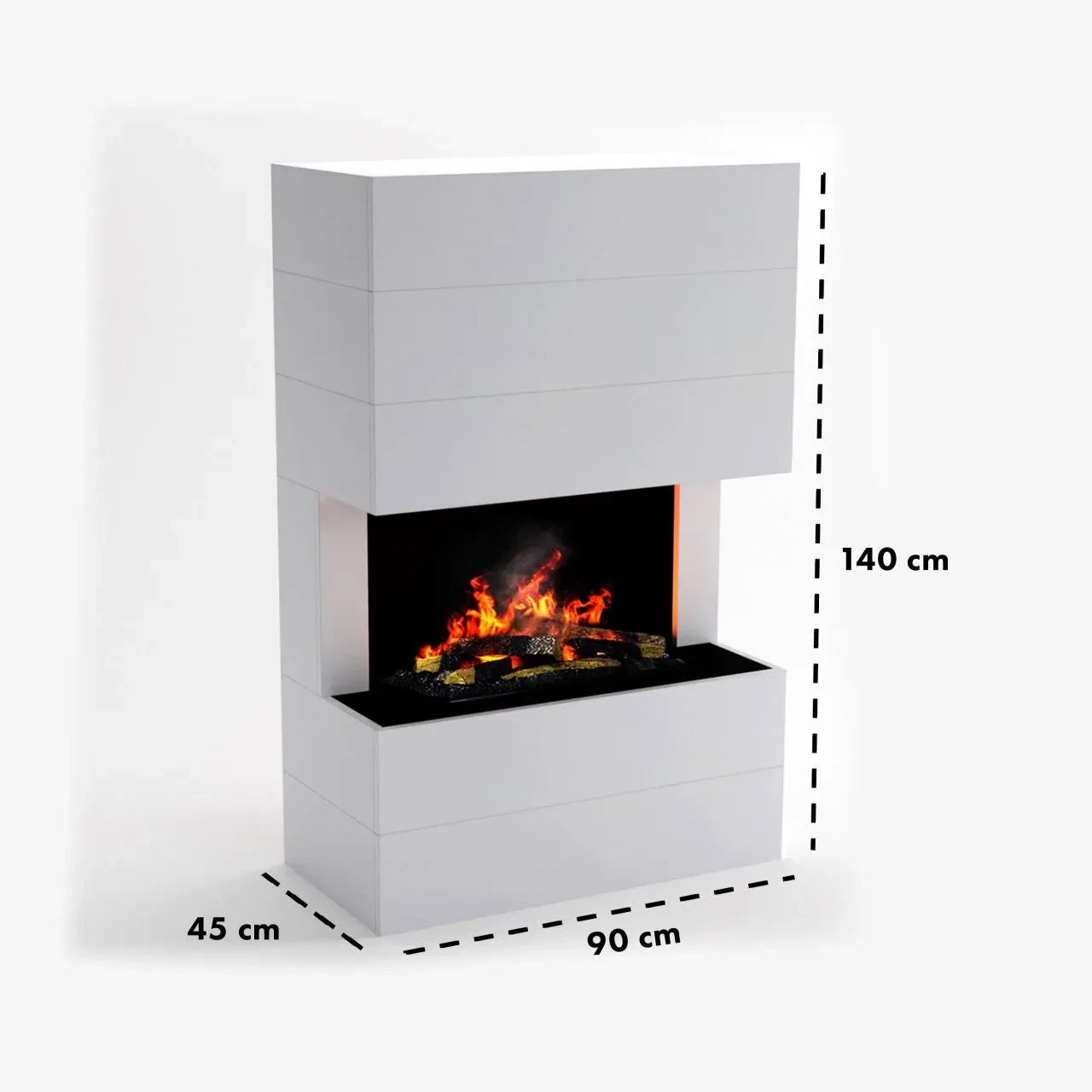 Tucholsky 3-sided White - OMC 600 | Freestanding